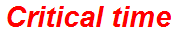 Critical time