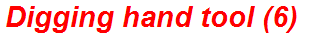 Digging hand tool (6)