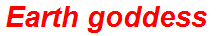 Earth goddess