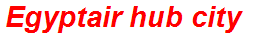 Egyptair hub city