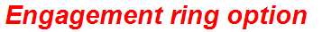 Engagement ring option
