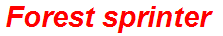Forest sprinter