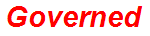 Governed