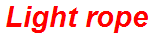 Light rope