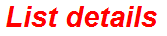 List details