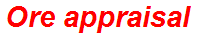 Ore appraisal