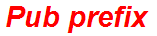 Pub prefix