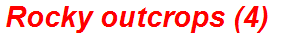 Rocky outcrops (4)