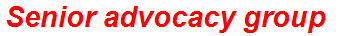 Senior advocacy group