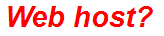 Web host?