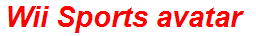 Wii Sports avatar