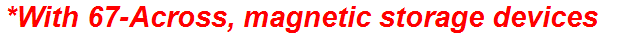 *With 67-Across, magnetic storage devices