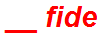 __ fide