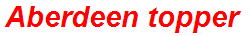 Aberdeen topper