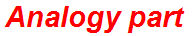 Analogy part