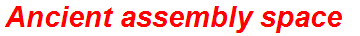 Ancient assembly space