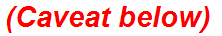 (Caveat below)