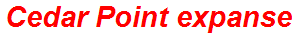 Cedar Point expanse