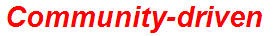 Community-driven