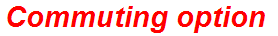 Commuting option