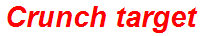Crunch target