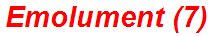 Emolument (7)