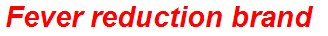 Fever reduction brand