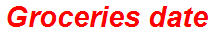 Groceries date