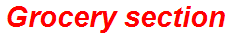 Grocery section