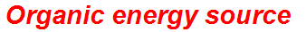 Organic energy source