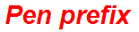 Pen prefix
