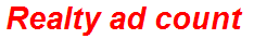 Realty ad count