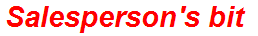 Salesperson's bit