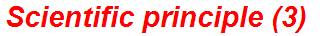 Scientific principle (3)