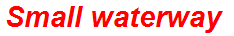 Small waterway