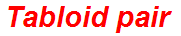 Tabloid pair