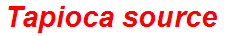 Tapioca source