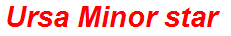 Ursa Minor star