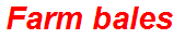 Farm bales