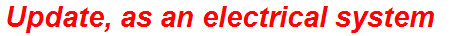 Update, as an electrical system