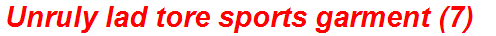 Unruly lad tore sports garment (7)